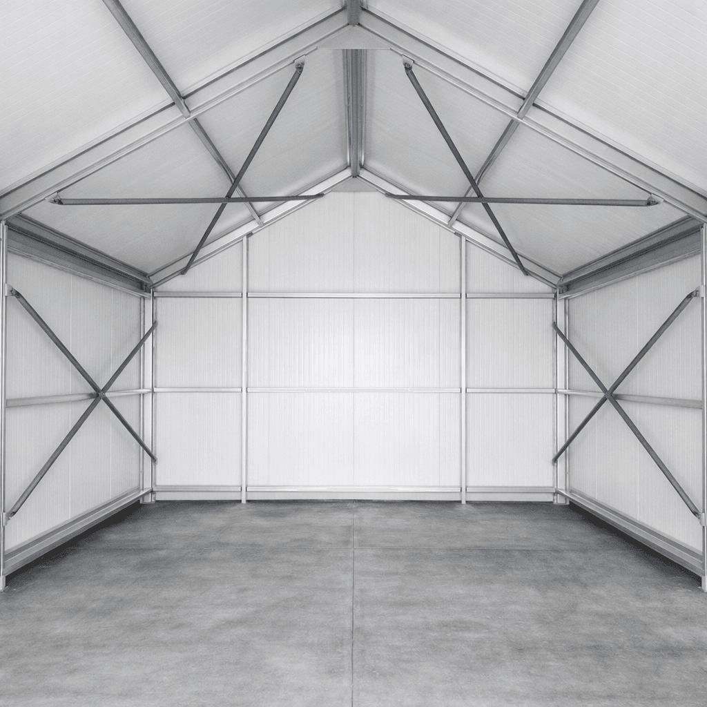 Steel framework installation showcase 5